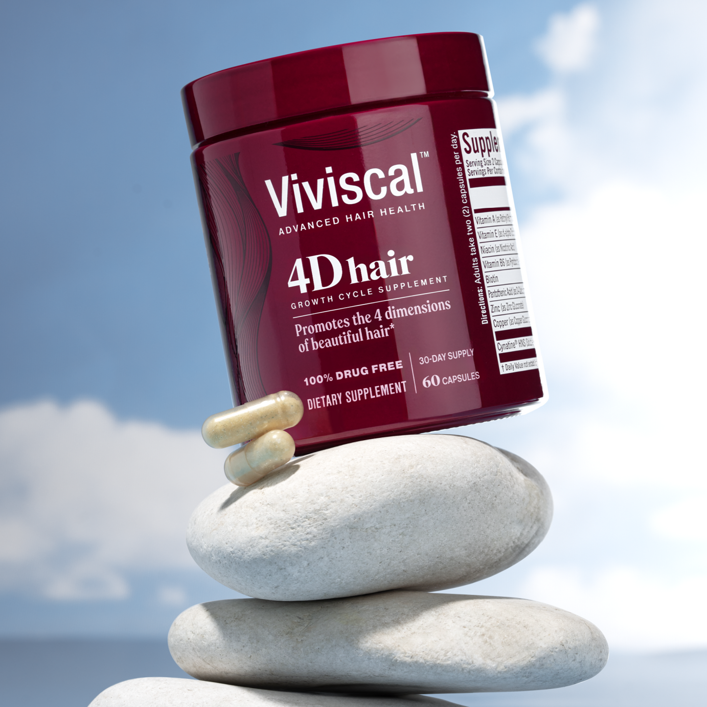 Viviscal 4D Hair Growth Cycle Supplements 60 Capsules